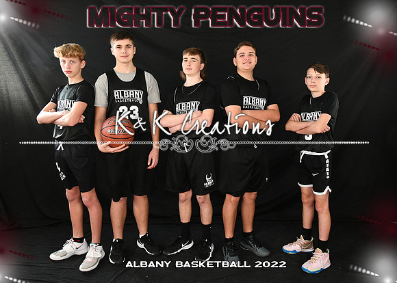 5X7 BOYS 13-14 MIGHTY PENGUINS TEAM