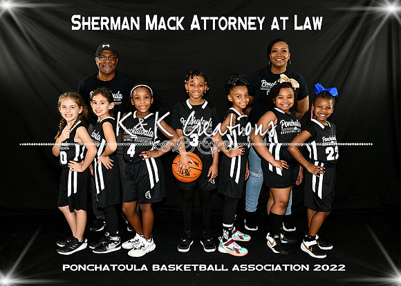 5X7 7-8 GIRS SHERMAN MACK TEAM