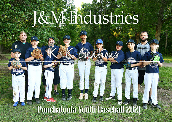 5x7 j&m industries team 11-12