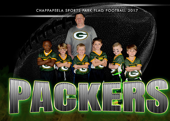 5X7 PACKERS S TEAM 4-5 YEAR OLDS