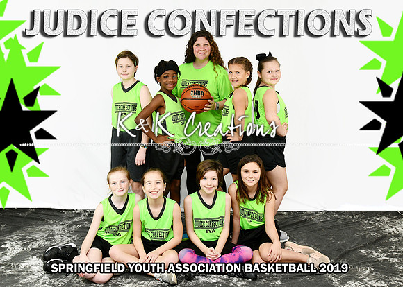 5x7 9 girls Natash JUDICE CONFECTIONS TEAM