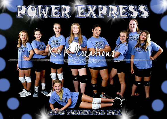 5x7 10-12 Power express team