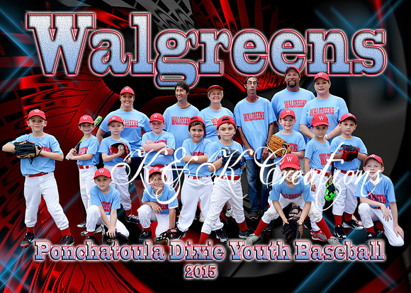 5x7 Walgreens TEAM