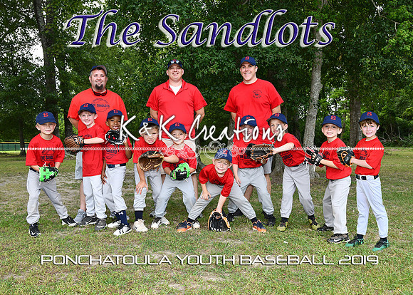5x7 6cp the sandlots team