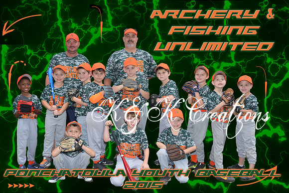 archery and fishing team