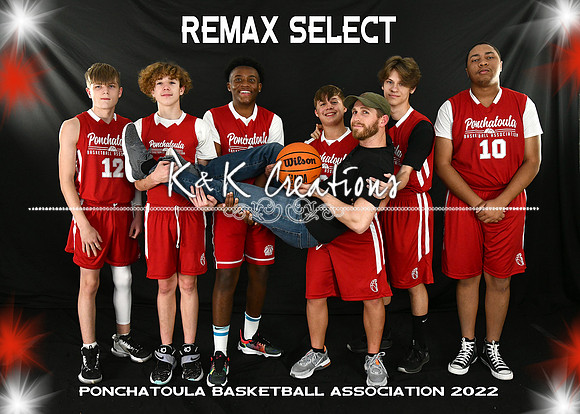 5x7 15-18 boys REMAX team