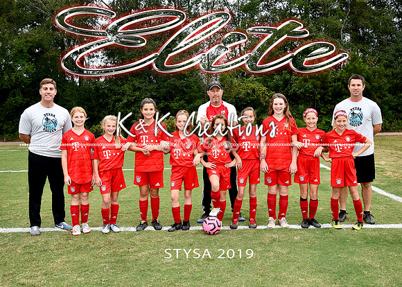 5x7 u11 elite girls team