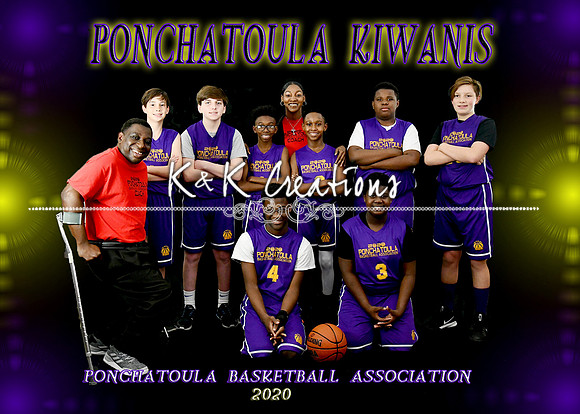 5X7 13-14 BOYS PONCHATOULA KIWANIS TEAM