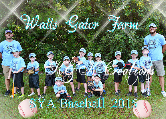 5x7 Walls Gator Farm
