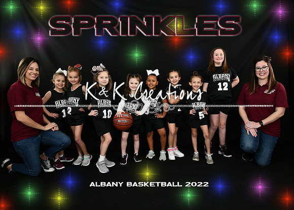 5X7 GIRLS 4-6 SPRINKLES TEAM