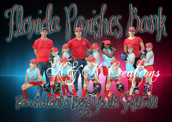 FLORIDA PARISHES BANK TEAM 7-8GIRLS