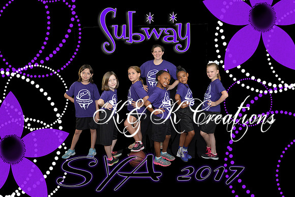 8x12  subway team