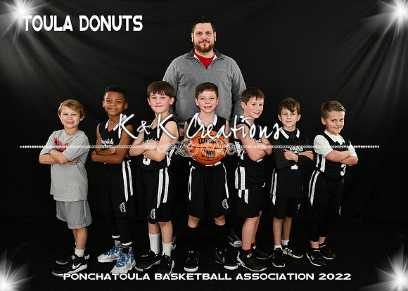 5x7 7-8 TOULA DONUTS team