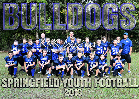 5x7 9-10 SYF football team