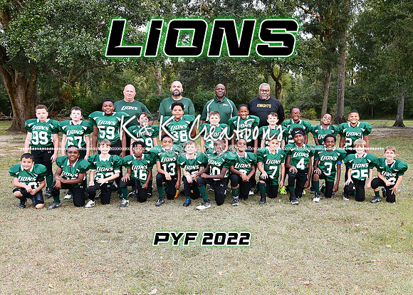 5X7 LIONS TEAM