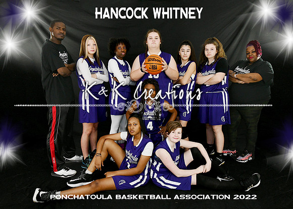 5x7 12-18 girls Hancock Whitney team