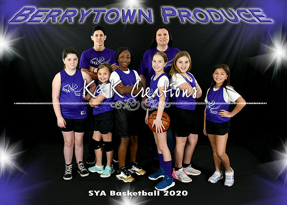 5x7 9-10girls berrytown produce team