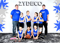 9 girls Coach Silas ZYDECO