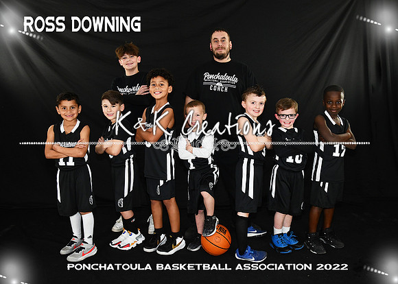 5X7 5-6BOYS ROSS DOWNING TEAM