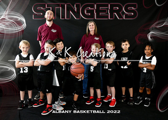 5X7 BOYS 4-6 STINGERS TEAM
