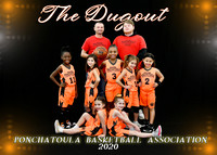 5X7 5-6 GIRLS THE DUGOUT TEAM
