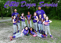5x7 9-10Girls c&w dozer team