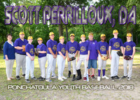 5X7 13-14B SCOTT PERRILLOUX DA TEAM