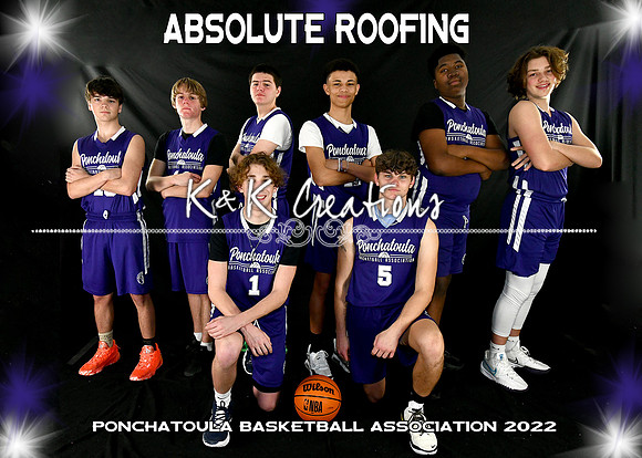 5x7 15-18boys ABSOLUTE ROOFING team