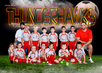 7-8U Boys WHITE - THUNDERHAWKS