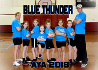 7-8 girls #1 Blue Thunder