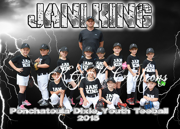 5x7 JaniKing Tball TEAM
