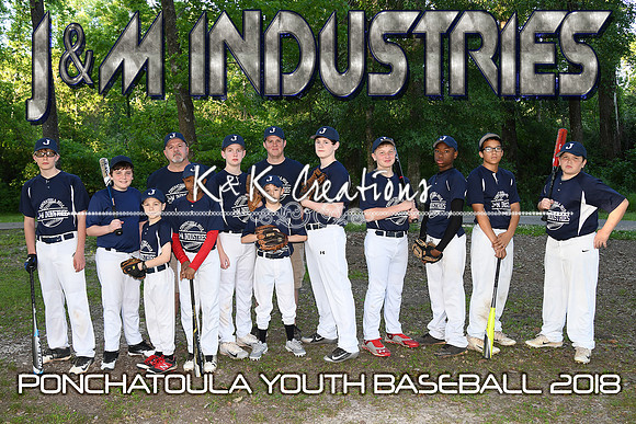 8x12 13-14b j&m industries team