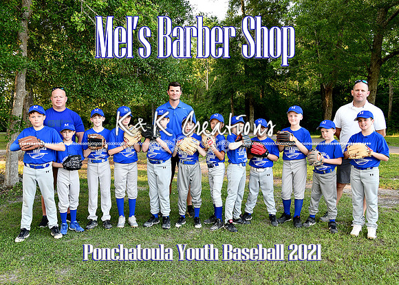 5x7 mels barber shop team