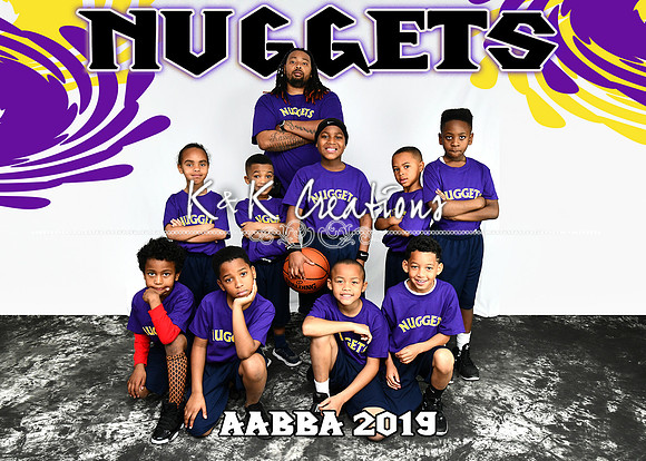 5X7 NUGGETS AABBA TEAM