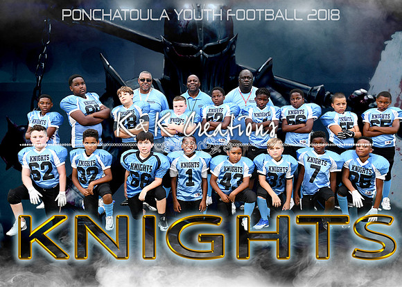 5X7 PYF KNIGHTS TEAM
