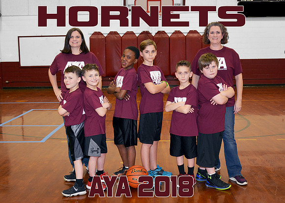 5x7 9-10 boys #1 Hornets