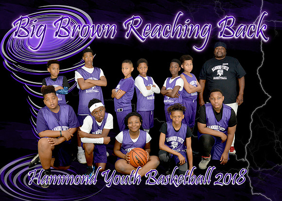 5X7 BIG BROWN REACHING BACK 11-13 A RICHARDSON TEAM