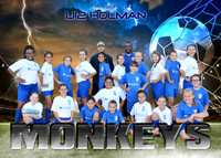 5X7 U12 HOLMAN MONKEYS TEAM