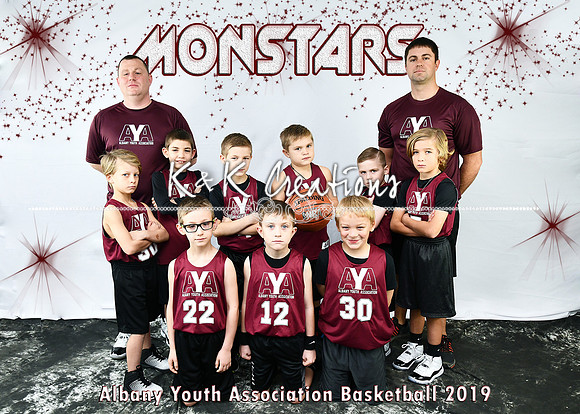 5x7 boys 6-7 Team 1 MONSTARS