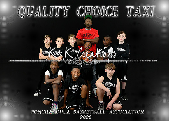 5X7 9-10 BOYS QUALITY CHOICE TAXI TEAM