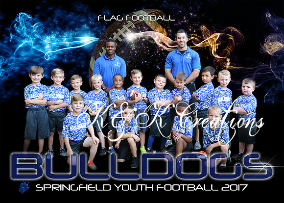 5X7 FLAG FOOTBALL TEAM SYF 2017