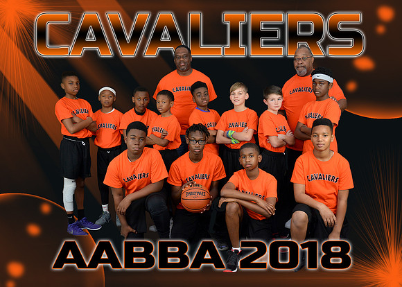 5X7 CAVALIERS  AABBA 2018 TEAM