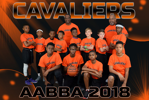 8X12 CAVALIERS  AABBA 2018 TEAM