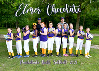 9-10 girls Elmer Chocolate