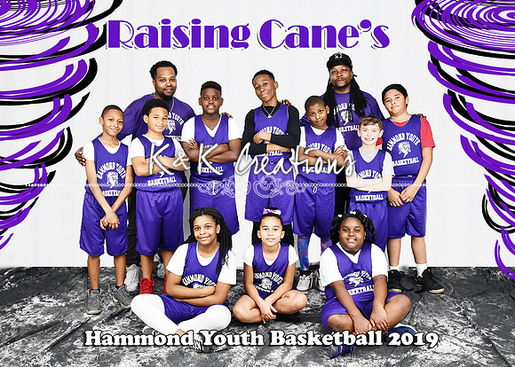 5x7 9-10 Raising Cane;s TEAM