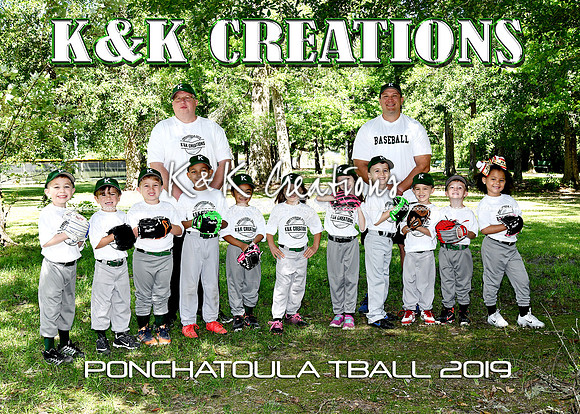 5x7 tball kk creations team