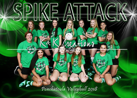 5X7 SPIKE ATTACK TEAM