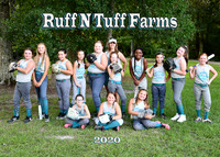 5x7 9-10 girls ruff n tuff farms team