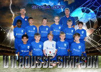 5X7 U11 ROUSSE SIMPSON TEAM