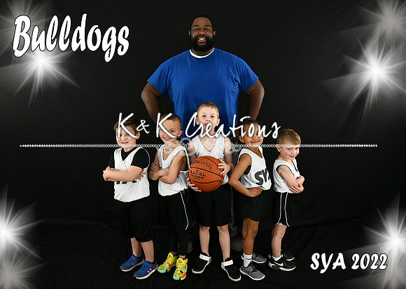 5x7 Team#10 Bulldogs
